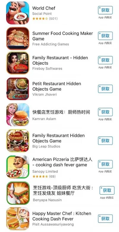 烹饪类电脑游戏排行榜-烹饪游戏排行榜